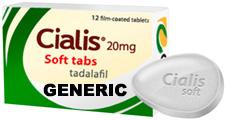 Generic Cialis (tm)  Soft Tabs, Chewable 20mg (60 Pills)